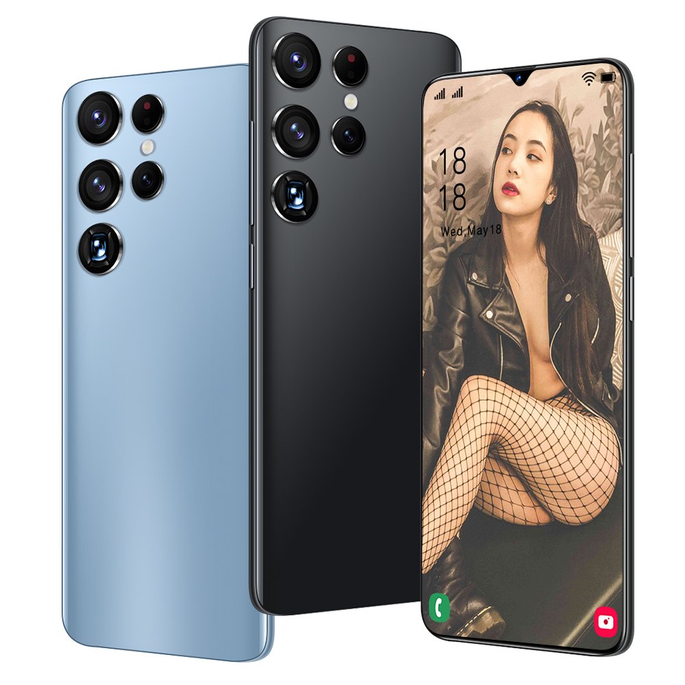 S22 Ultra Smartphone 3g et 4g 6.7 inch Unlocked Unlock 8G 16G 128G 256G Mobile Phones
